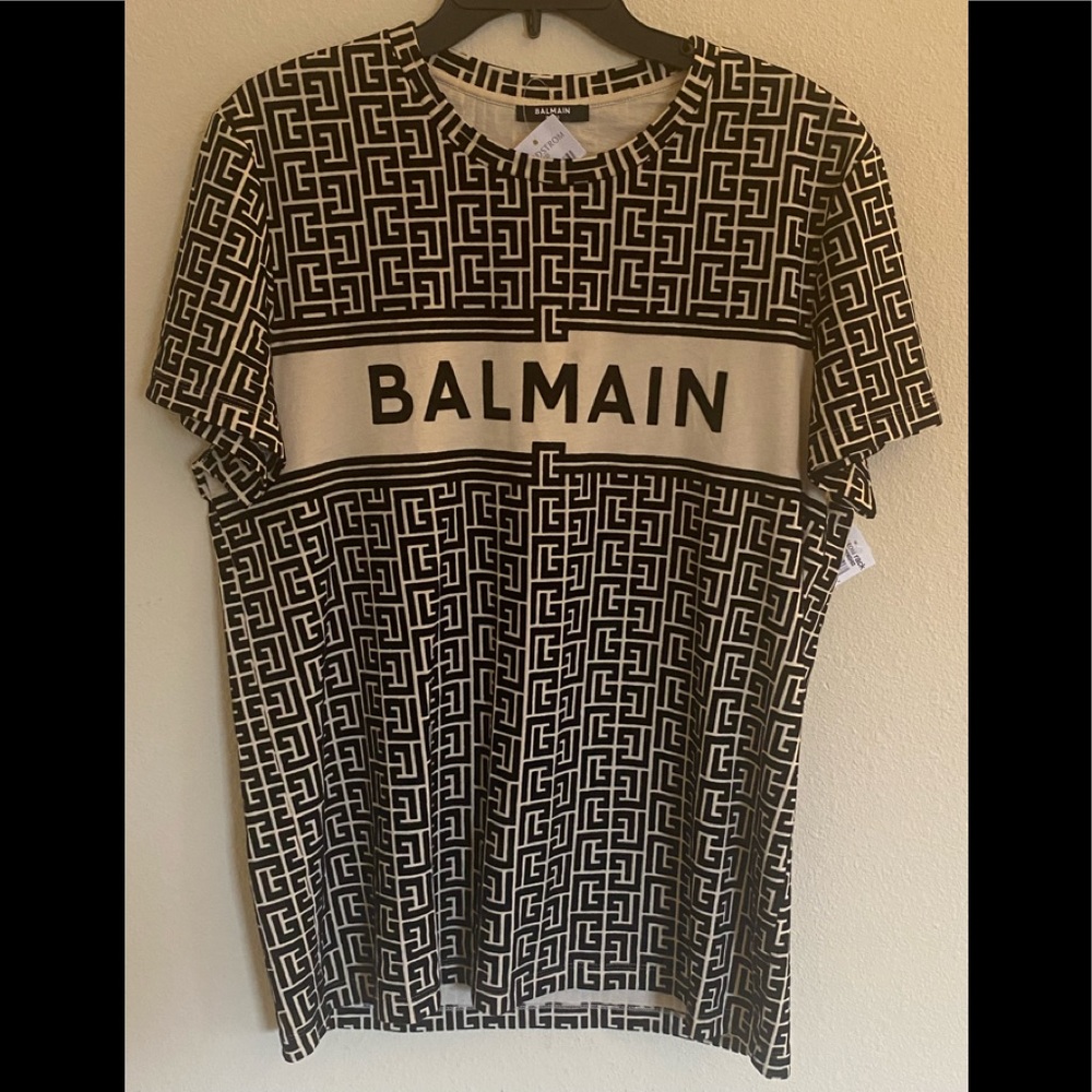 New mens Balmain Shirt Sz Large